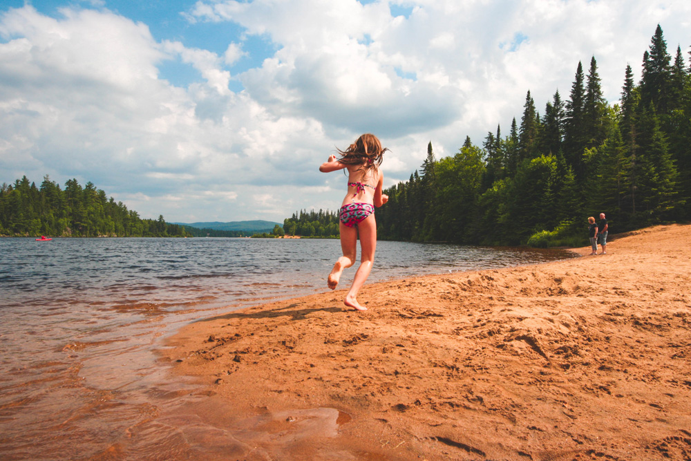 Plage provost Parc national du Mont-Tremblant